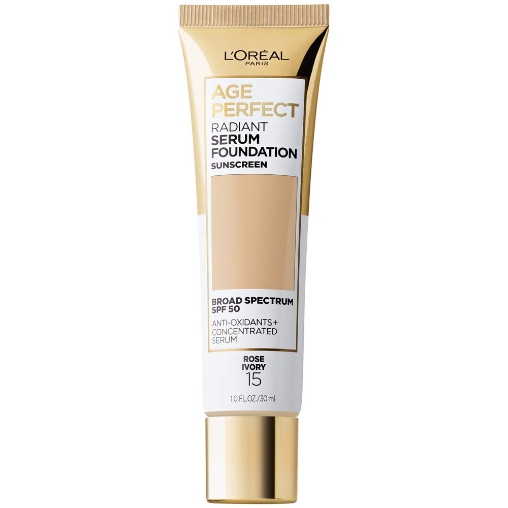 L'Oreal Paris front packaging showing bottle and label, highlights elegant design