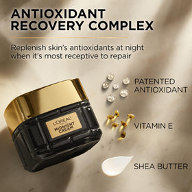 L'Oreal Paris shea butter ingredient close-up highlighting nourishing, skin-softening benefits