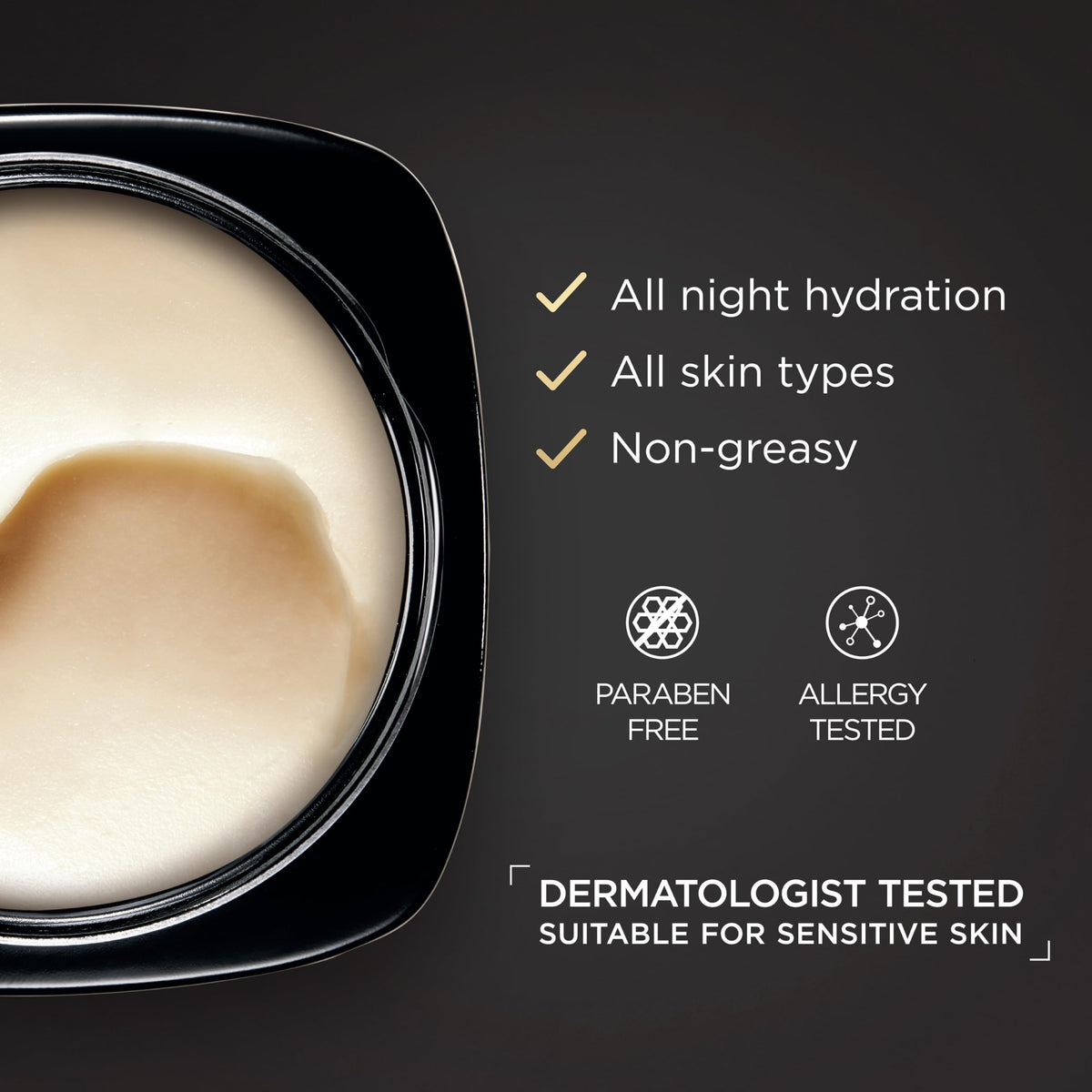 L'Oreal Paris lid detail highlighting premium finish and durable design