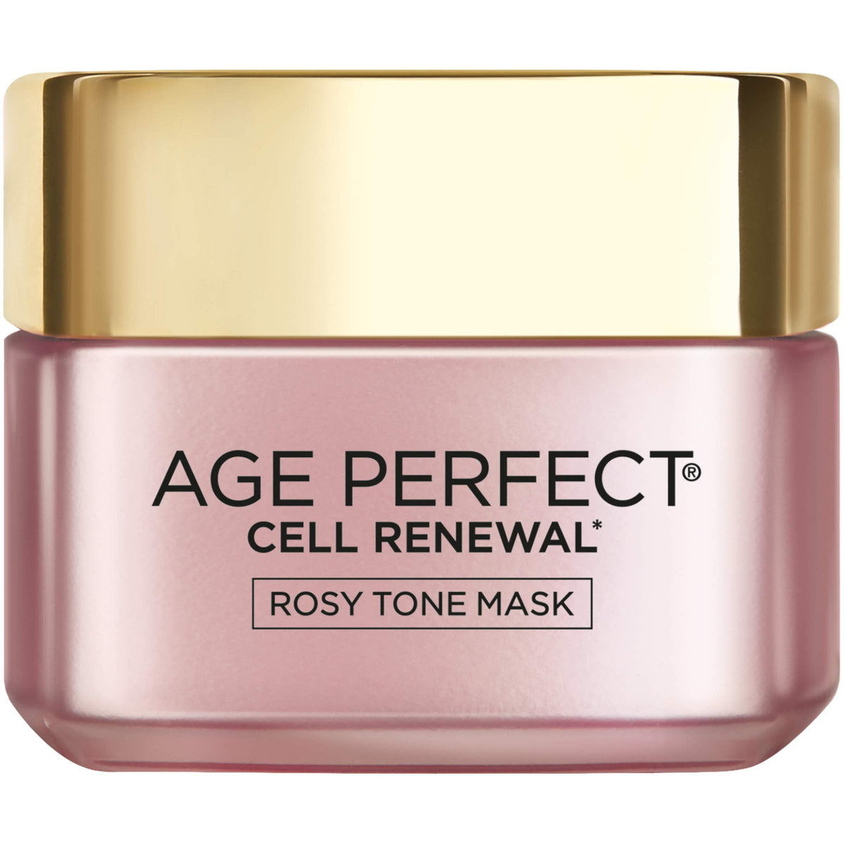 L'Oreal Paris front packaging showing product and benefit: instant rosy radiance