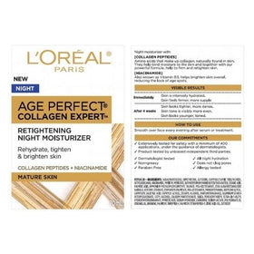 L'Oreal Paris cream absorbed into skin illustrating fast absorption