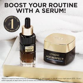 L'Oreal Paris jar in hand showing 1.7 oz scale and travel-friendly size