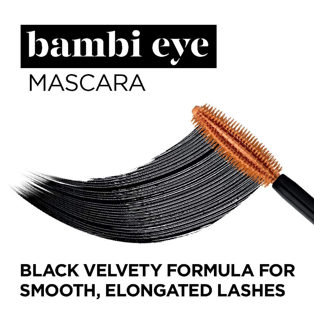 L'Oreal Paris Bambi Eye applying mascara in hand illustrating easy, controlled application