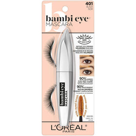L'Oreal Paris Bambi Eye brush close-up showing bristle design for precise lash separation