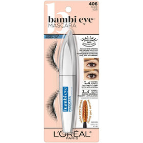 L'Oreal Paris Bambi Eye brush closeup revealing long and short bristles for separation