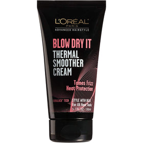 L'Oreal Paris front packaging showing bottle and size with easy application benefit