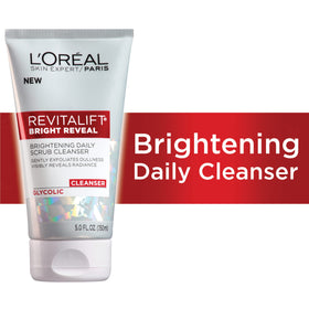 L'Oreal Paris cleanser lather in hand showing simple application and smooth feel