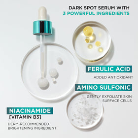 L'Oreal Paris close-up of serum texture demonstrating lightweight, non-greasy finish
