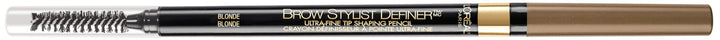L'Oreal Paris front packaging showing two brow definer pencils, clear product benefits