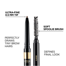 L'Oreal Paris two coordinating pencils side by side for shade mixing ease