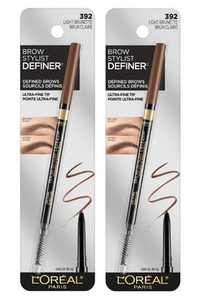 L'Oreal Paris close-up of retractable ultra-fine tip highlighting precision