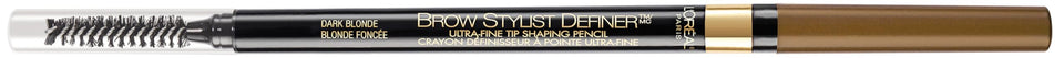 L'Oreal Paris pencil front packaging showing product and shade Dark Blonde for quick ID