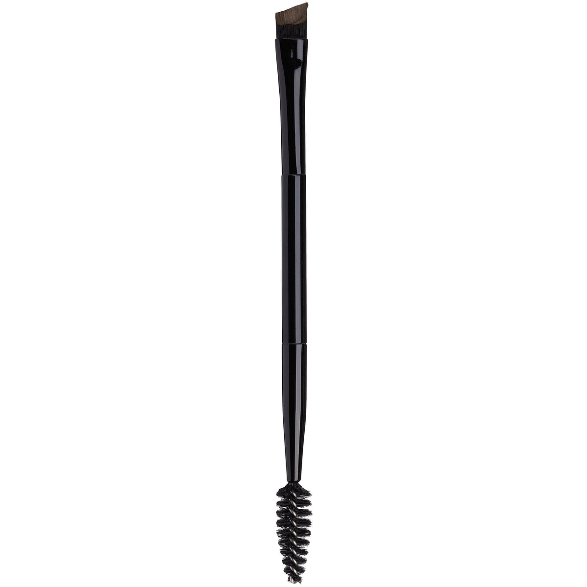 L'Oreal Paris model applying brow pomade with designer brush for long-lasting defined brows
