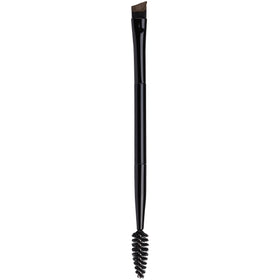 L'Oreal Paris model applying brow pomade with designer brush for long-lasting defined brows