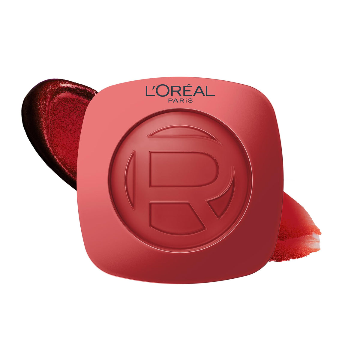 L'Oreal Paris front packaging showing Cherry Intense shade and compact benefits
