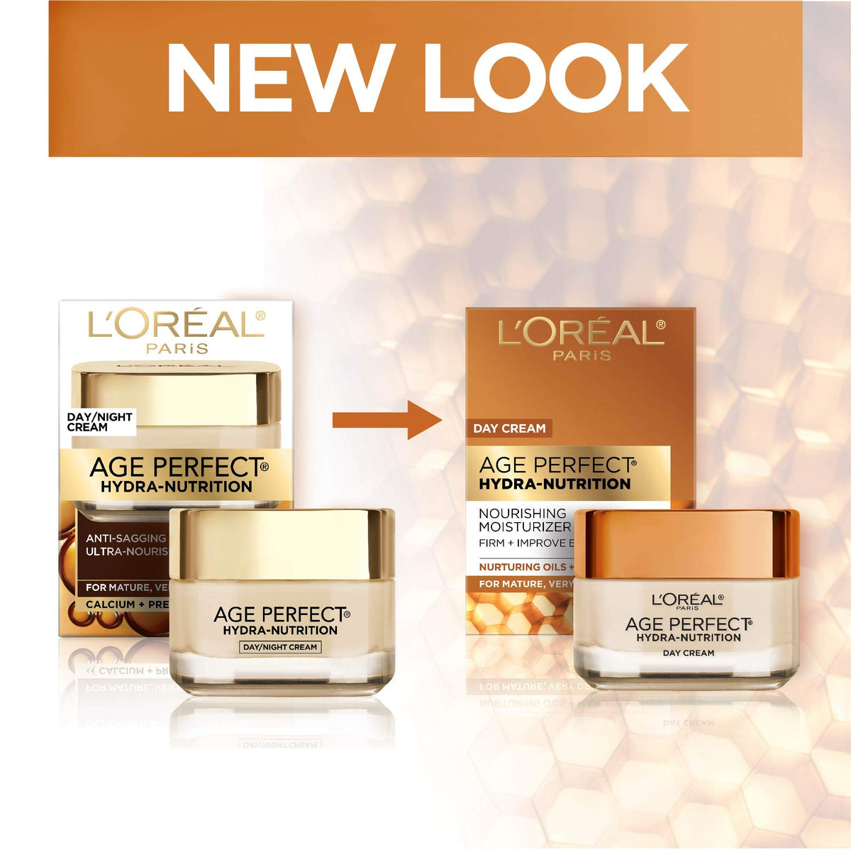 L'Oreal Paris close-up of cream with manuka droplet highlighting nourishment