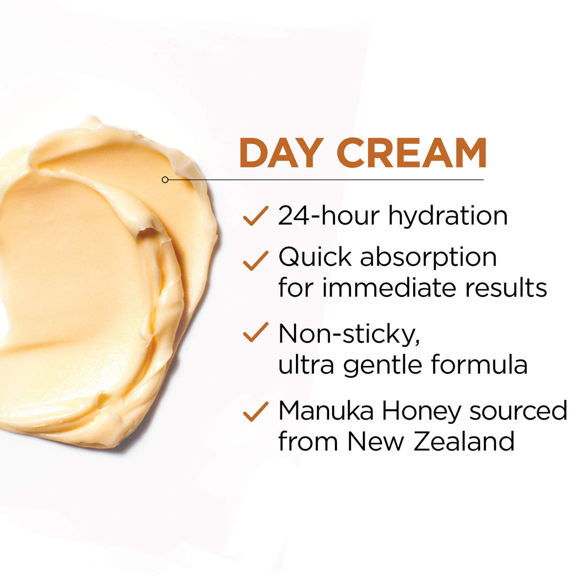 L'Oreal Paris cream on fingertip demonstrating smooth application and spread