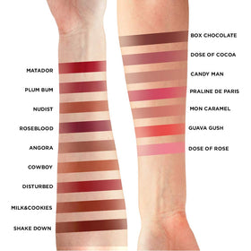 L'Oreal Paris dose of rose next to ruler size comparison for portability