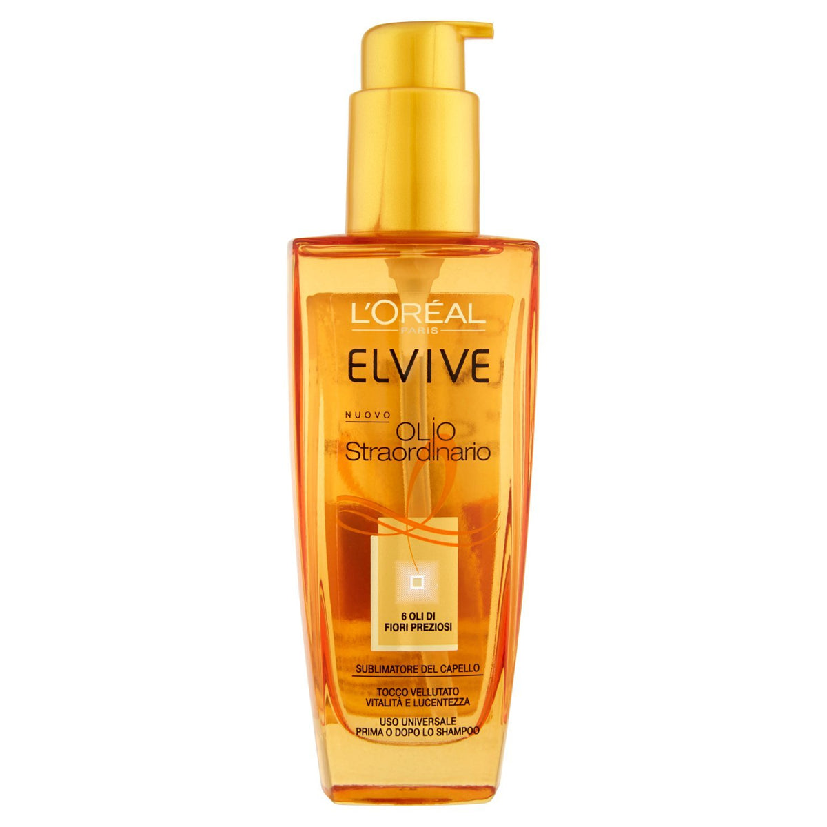 L'Oreal Paris front packaging showing bottle and label for easy identification and benefit