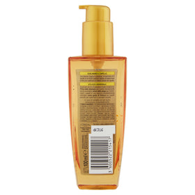 L'Oreal Paris close-up oil drop texture showing lightweight absorption and shine boost