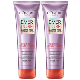 L'Oreal Paris front bottle image showing label and benefit of frizz control