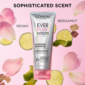 L'Oreal Paris EverPure conditioner cream close-up for smoothness