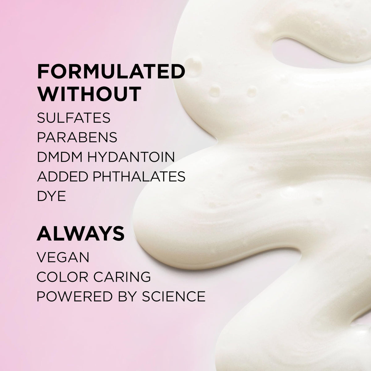 L'Oreal Paris EverPure glossing mask applied to damp hair, enhancing seal