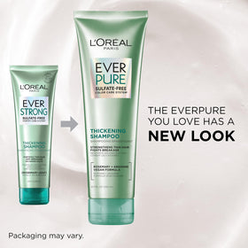 L'Oreal Paris shampoo lather on palm showing gentle foaming and cleansing