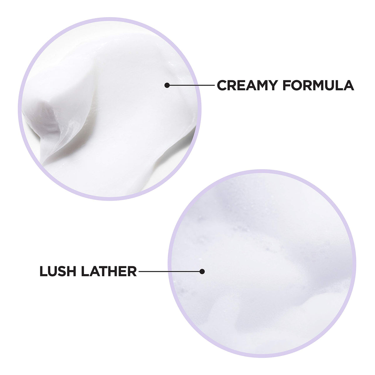 L'Oreal Paris two-pack bottles next to ruler showing size and travel-friendly benefit