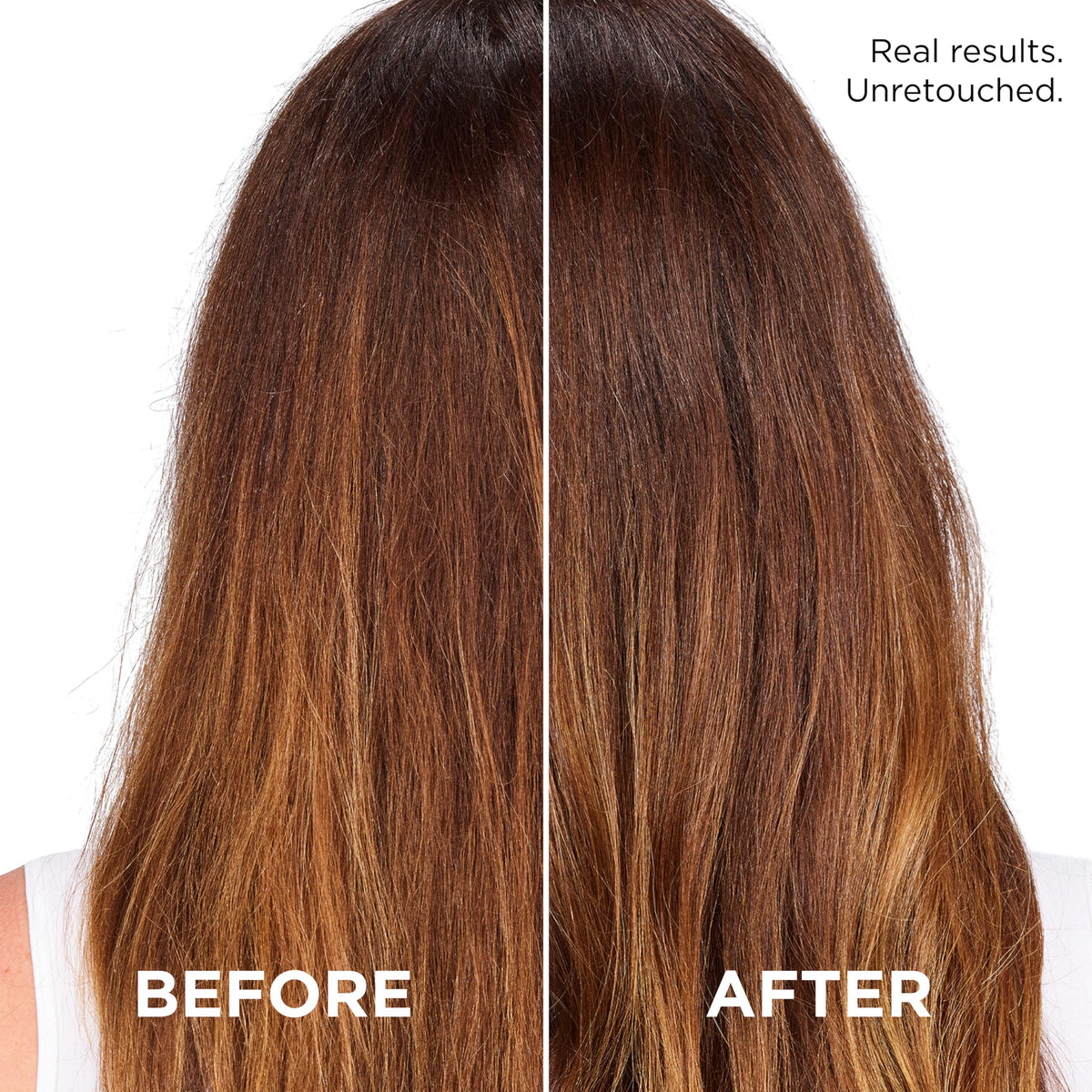 L'Oreal Paris conditioner texture swipe showing lightweight cream