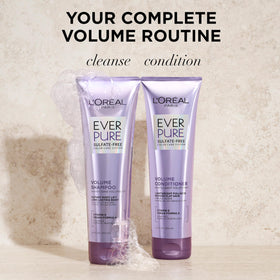 L'Oreal Paris set on bathroom shelf conveying daily ease
