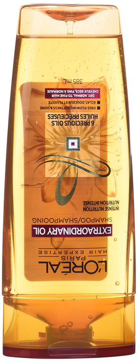 L'Oreal Paris bottle in shower demonstrating in-shower use benefit