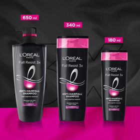 L'Oreal Paris styled hair after use showing smoother, stronger-looking results