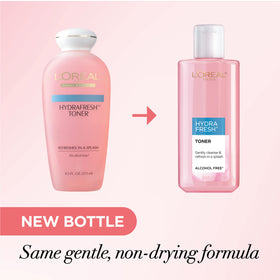 L'Oreal Paris label detail highlighting Pro‑Vitamin B5 and BHA benefits