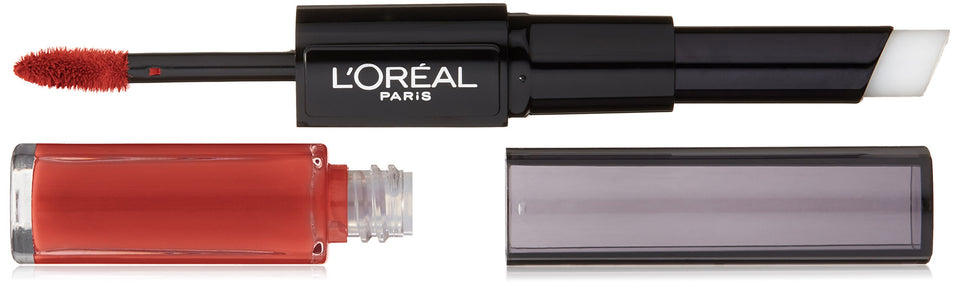 L'Oreal Paris front packaging showing shade and longwear benefit
