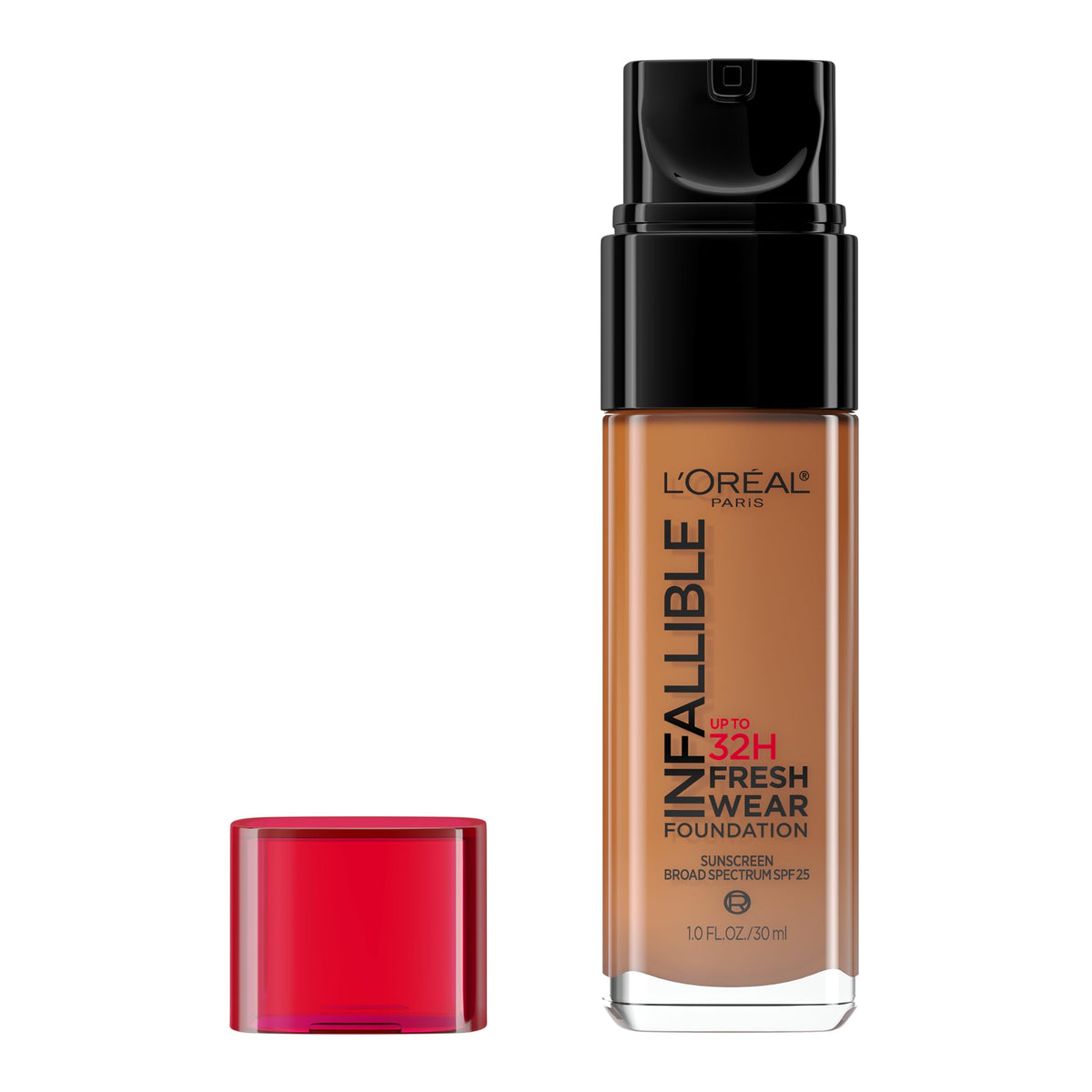 L'Oreal Paris front packaging showing bottle and label for easy identification