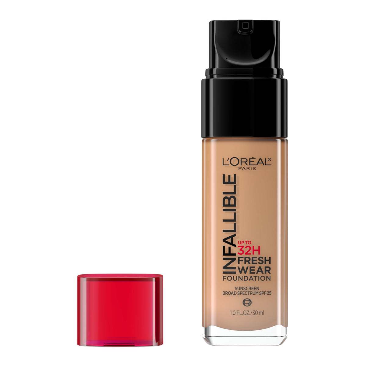 L'Oreal Paris front packaging showing product and shade for clear identification