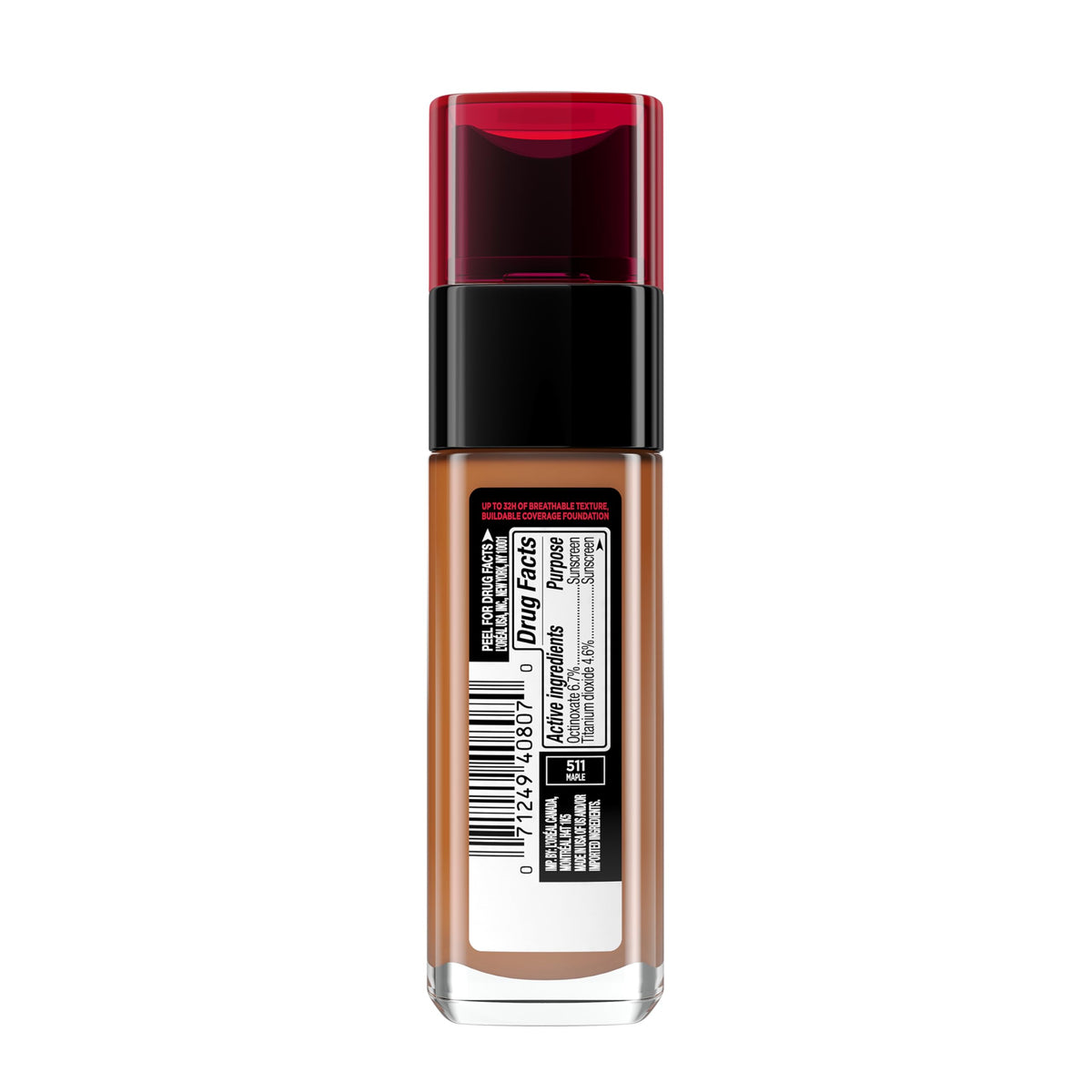 L'Oreal Paris lifestyle image of daytime wear showing lasting fresh look