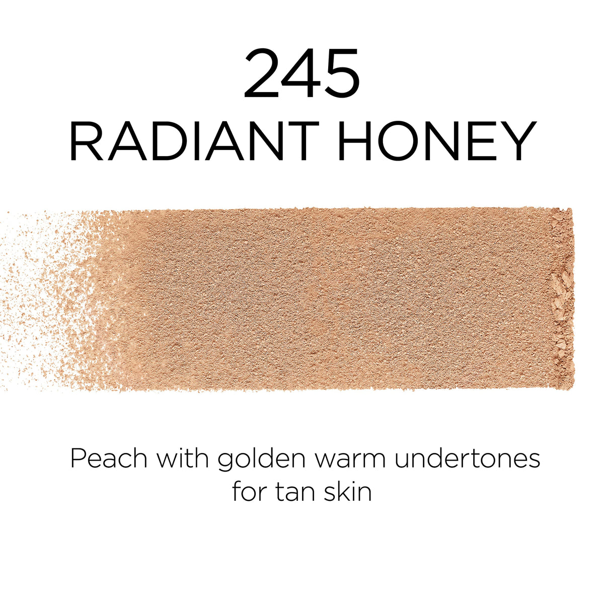 L'Oreal Paris open powder close-up showing smooth pressed texture for flawless application
