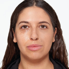 L'Oreal Paris Amber shade swatches on arm demonstrating true-to-skin matching