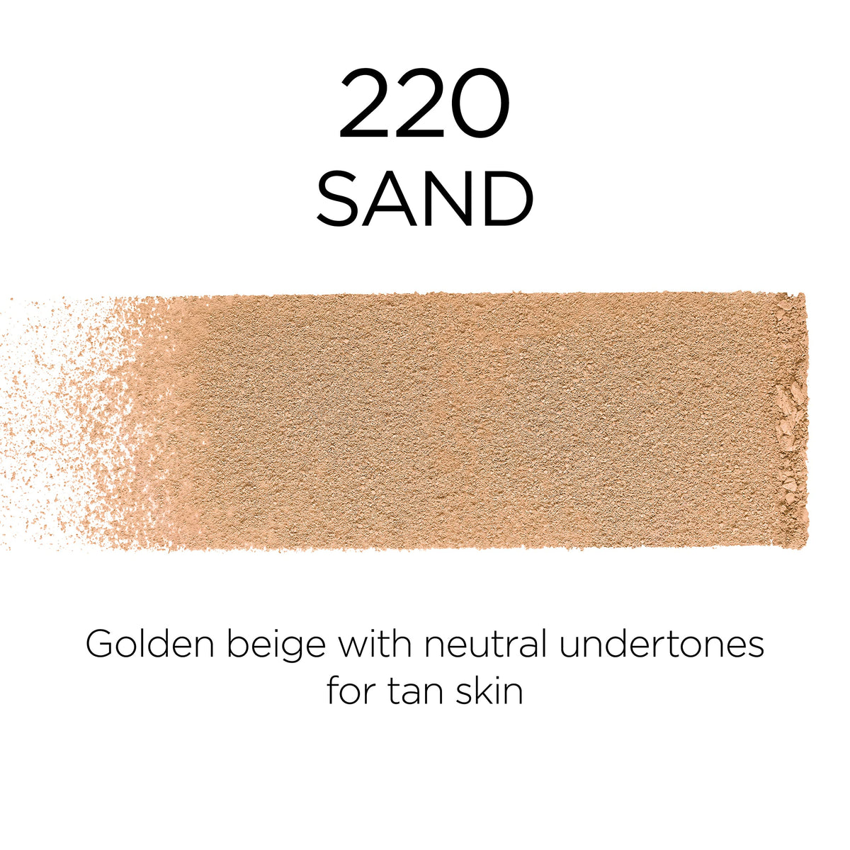 L'Oreal Paris powder pan close-up showing fine texture for smooth coverage benefit