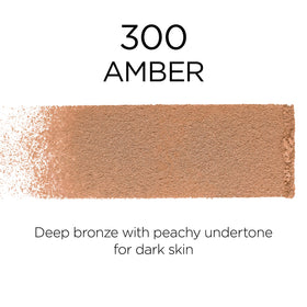 L'Oreal Paris powder pan close-up showing smooth texture for blendable coverage