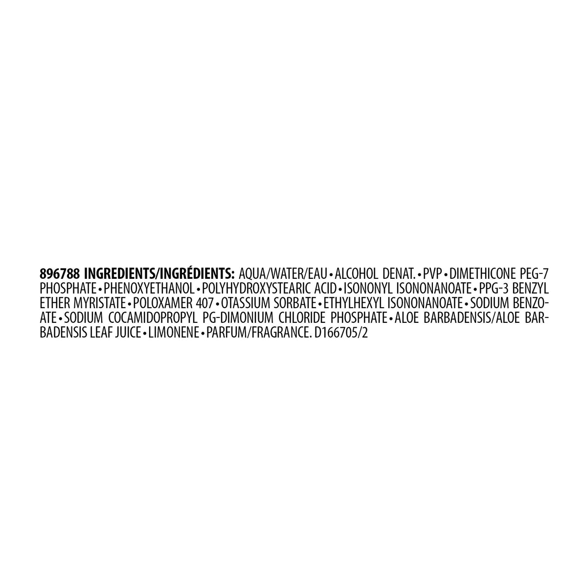 L'Oreal Paris drying finish on skin illustrating breathable, non-sticky result