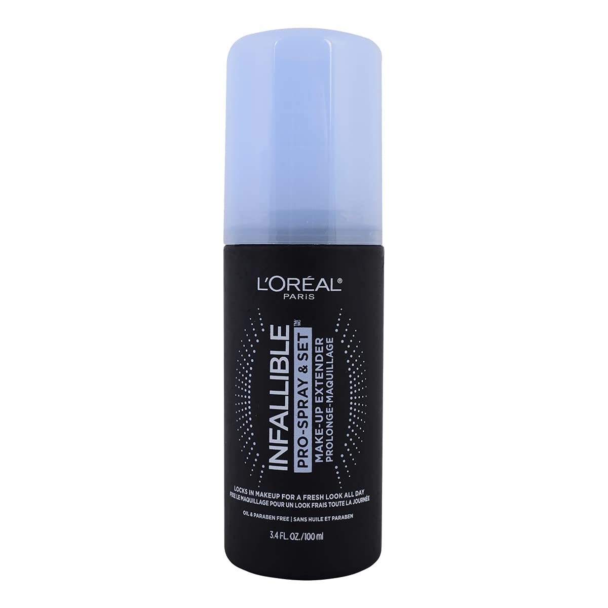 L'Oreal Paris bottle front packaging showing product and brand benefits