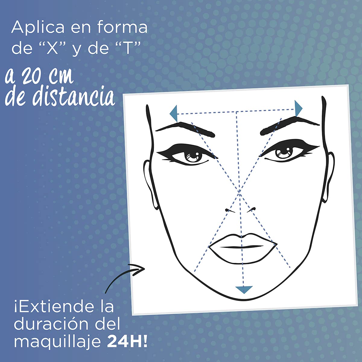 L'Oreal Paris label close-up showing directions and non-comedogenic claim