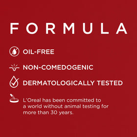L'Oreal Paris used outdoors showing longwear benefit on the go