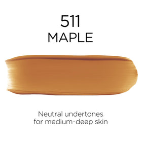 L'Oreal Paris label close-up highlighting SPF protection benefit