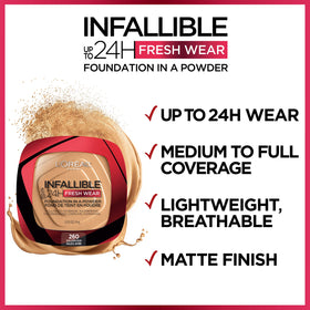 L'Oreal Paris Vanilla shade swatched on forearm, helps choose fair-to-light undertone match