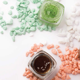 L'Oreal Paris ingredients label closeup emphasizing recognizable sugars and coffee content
