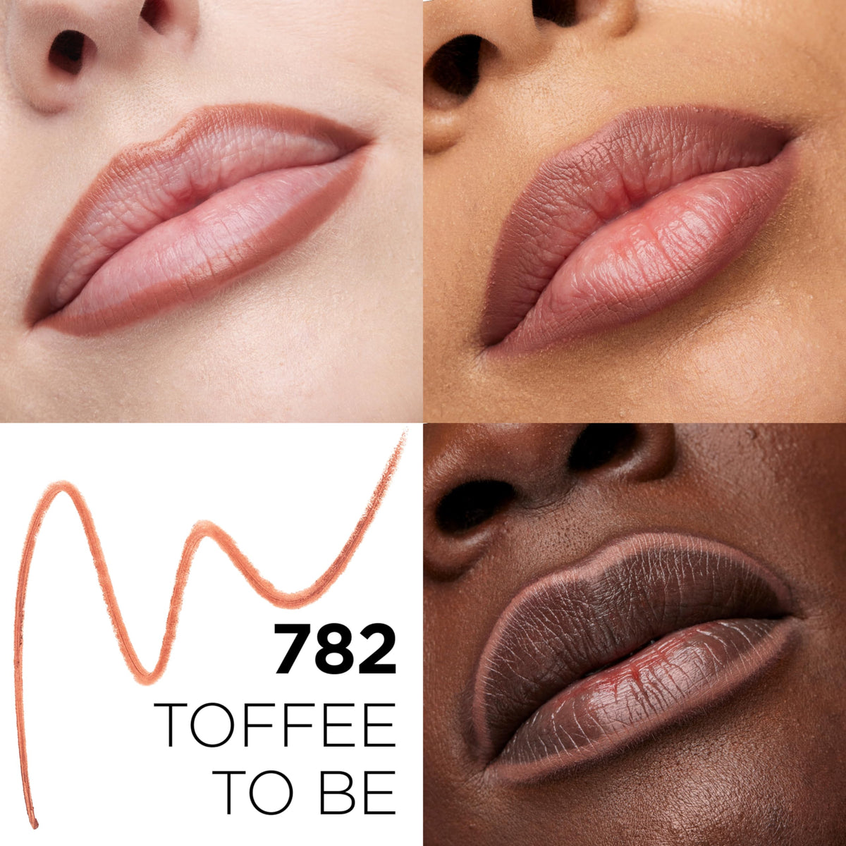 L'Oreal Paris close-up of creamy pencil tip for smooth precise application